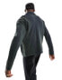 Фото #8 товара Weekday Norton zip through bomber style cardigan in black wash