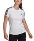 ფოტო #1 პროდუქტის Women's Essentials Cotton 3 Stripe T-Shirt