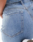 Фото #5 товара Hollister ultra high rise 90s fit denim short in mid blue