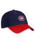 ფოტო #3 პროდუქტის Men's Navy, Red Montreal Canadiens Authentic Pro Rink Two-Tone Flex Hat