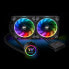 Thermaltake Floe Riing RGB 280 TT - All-in-one liquid cooler - 14 cm - 500 RPM - 1400 RPM - 27.2 dB - 63.19 cfm