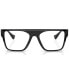 ფოტო #2 პროდუქტის Men's Rectangle Eyeglasses, VE3326U55-O