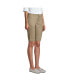 Фото #3 товара Women's School Uniform Stretch Chino Bermuda Shorts