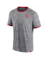 Men's Heather Gray Oklahoma Sooners Classic Stack Ringer T-shirt