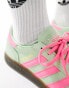 Adidas Originals Handball Spezial trainers in green and pink Разноцветный, 44 - фото #11