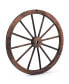 Фото #9 товара Decorative Vintage Wood Garden Wagon Wheel