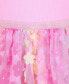 Фото #3 товара Платье Pink & Violet Rib Bodice with 3D Flower