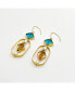 ფოტო #3 პროდუქტის Art 2313E x Pearl Geometric Earrings