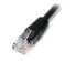 Фото #4 товара StarTech.com Cat5e Patch Cable with Molded RJ45 Connectors - 15 m - Black - 15 m - Cat5e - U/UTP (UTP) - RJ-45 - RJ-45