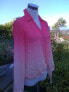 Inc International Concepts Women's Long Sleeve Surplice Blouse Pink 2