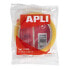 Фото #2 товара APLI 15 x66 m Transparent Tape 10 Units