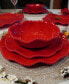 Perlette Red All Purpose Bowls, Set of 4