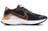 Nike Renew Run 低帮 跑步鞋 男女同款 黑橙 / Кроссовки Nike Renew Run CK6357-001