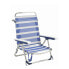 Фото #1 товара Пляжный стул Alco 6075ALF-1556 Алюминий Многопозиционная Складной 62 x 82 x 65 cm