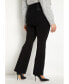 Фото #3 товара Plus Size Miracle Flawless Flare Leg Pant