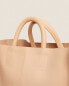 Фото #6 товара Leather mini tote bag