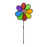 Buntes Windrad Blume