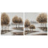 Фото #1 товара Картина Home ESPRIT Деревья Cottage 80 x 3 x 80 cm (2 штук)