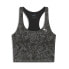 Фото #1 товара Puma Studio Foundations Graphic 2In1 Sports Bra Womens Black Casual 52484901