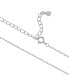 ფოტო #2 პროდუქტის 5A Cubic Zirconia Teardrop Minimalist Necklace