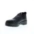 Фото #4 товара Lehigh Steel Toe Work Romeo LEHI013 Mens Black Leather Athletic Work Shoes