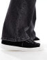 Фото #8 товара Tommy Jeans vulcanized suede trainers in black