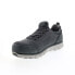 Фото #8 товара Skechers Synergy Omat Alloy Toe 200013 Mens Gray Canvas Athletic Work Shoes