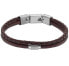 Фото #1 товара Men´s double leather bracelet JF04702040