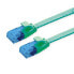 Фото #1 товара ROTRONIC-SECOMP UTP Patchkabel Kat6a/Kl.EA flach gruen 1m - Cable - Network