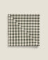 Фото #2 товара Gingham cotton napkins (pack of 2)