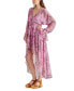 Фото #3 товара Women's Sol Floral High-Low Maxi Dress