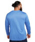 ფოტო #2 პროდუქტის Men's Relaxed-Fit Long-Sleeve Fitness T-Shirt