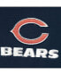 Фото #2 товара Men's Navy Chicago Bears Big and Tall Sonoma Softshell Full-Zip Jacket