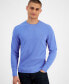 Фото #2 товара Men's Ricecorn Textured-Knit Crewneck Sweater