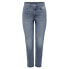 Фото #3 товара ONLY Emily Stretch Straight Ankle Fit Dot308 high waist jeans