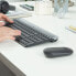 Фото #8 товара Клавиатура и мышь Logitech MK470 Серый Графитовый Qwerty US