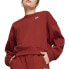 Фото #6 товара Puma Downtown Re:Collection Oversized Crew Neck Sweatshirt Womens Red 62678563