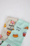 Фото #4 товара Носки Defacto Fun Cotton Socks