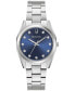 ფოტო #1 პროდუქტის Women's Surveyor Diamond Accent Stainless Steel Bracelet Watch 31mm