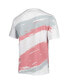 Men's White Morehouse Maroon Tigers Paintbrush Sublimated T-shirt