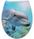 Фото #1 товара WC-Sitz mit Absenkautomatik Flat Delphin