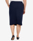 ფოტო #8 პროდუქტის Plus Size Classics Classic Fit Skirt