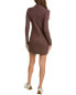 Фото #2 товара Project Social T Charlize Rib Shirtdress Women's Brown Xs