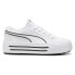 Puma Kaia 2.0 Cv Platform Womens White Sneakers Casual Shoes 39509801 7.5 - фото #1