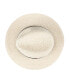 Фото #3 товара Men's Straw Panama Hat with Denim Washed Band