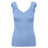 ფოტო #1 პროდუქტის PIECES Barbera Lace sleeveless T-shirt