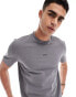 BOSS Orange tchup t-shirt in dark grey grau, L - W36-39 - фото #1