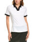 Фото #1 товара Callaway V-Placket Colorblock Polo Shirt Women's