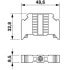 Phoenix Contact E/NS 35 N - Gray - Polyamide - 9.5 mm - 48.6 mm - 32.8 mm - 14.79 g