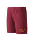 ფოტო #2 პროდუქტის Men's Burgundy, Gold Washington Commanders Meter T-shirt and Shorts Sleep Set